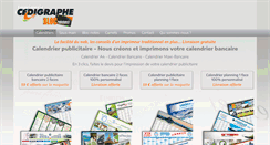 Desktop Screenshot of cedigraphe.fr